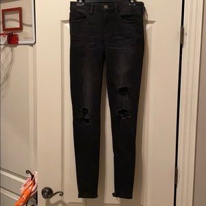american eagle jeans size 4 long